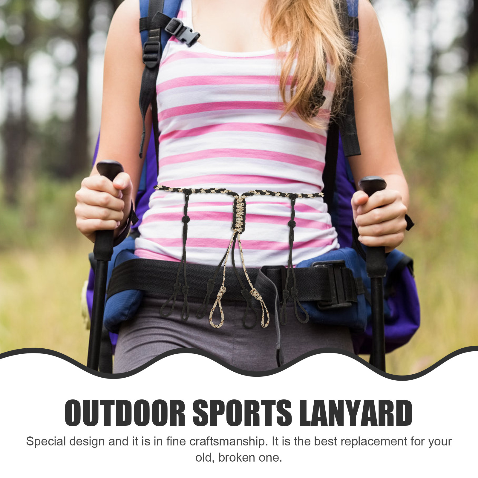Adjustable Polyester Hanging R - Hunting Outdoors Card ulasan dan harga