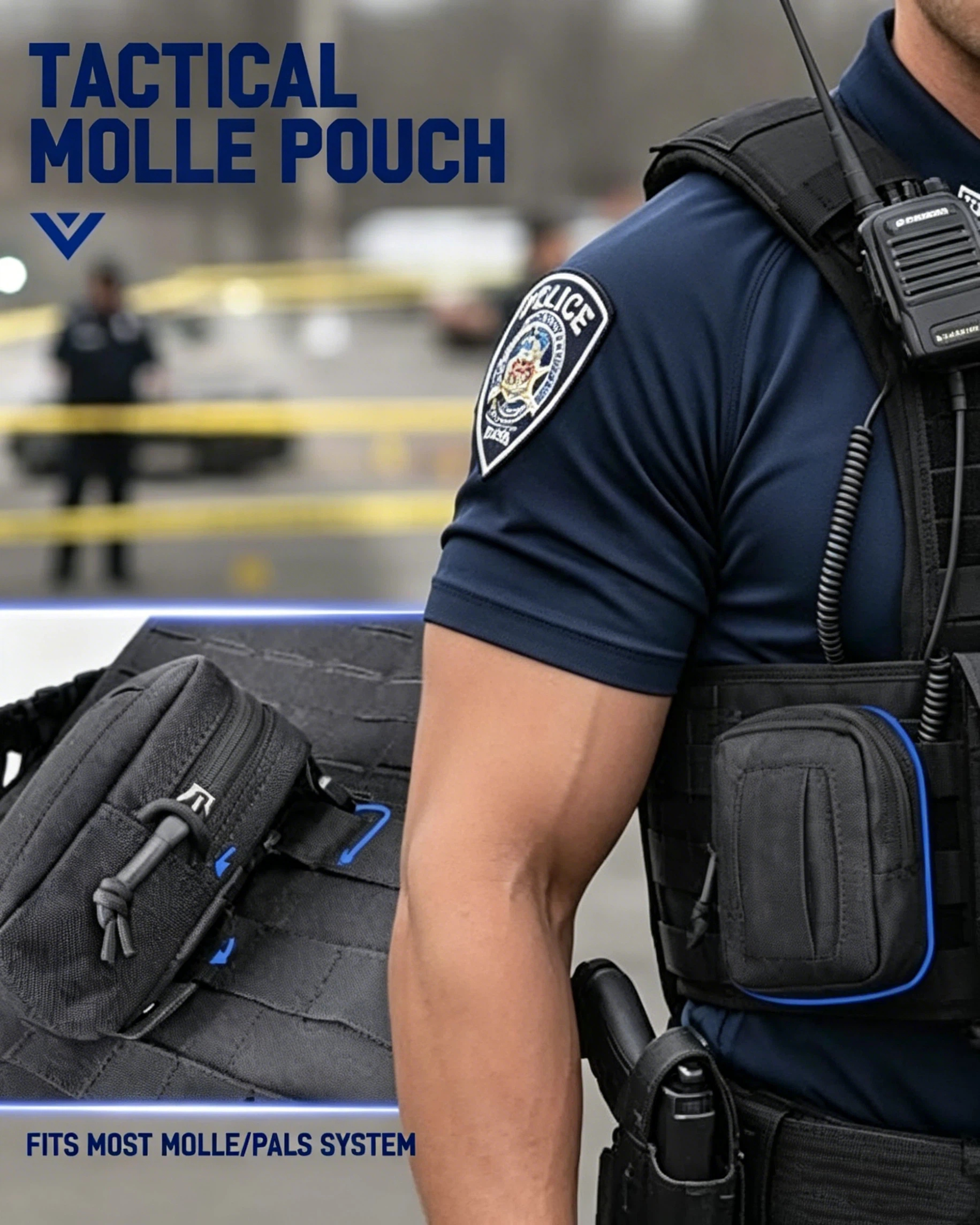 Disposable Glove Pouch MOLLE N - Outdoor Hunting Belt ulasan dan harga