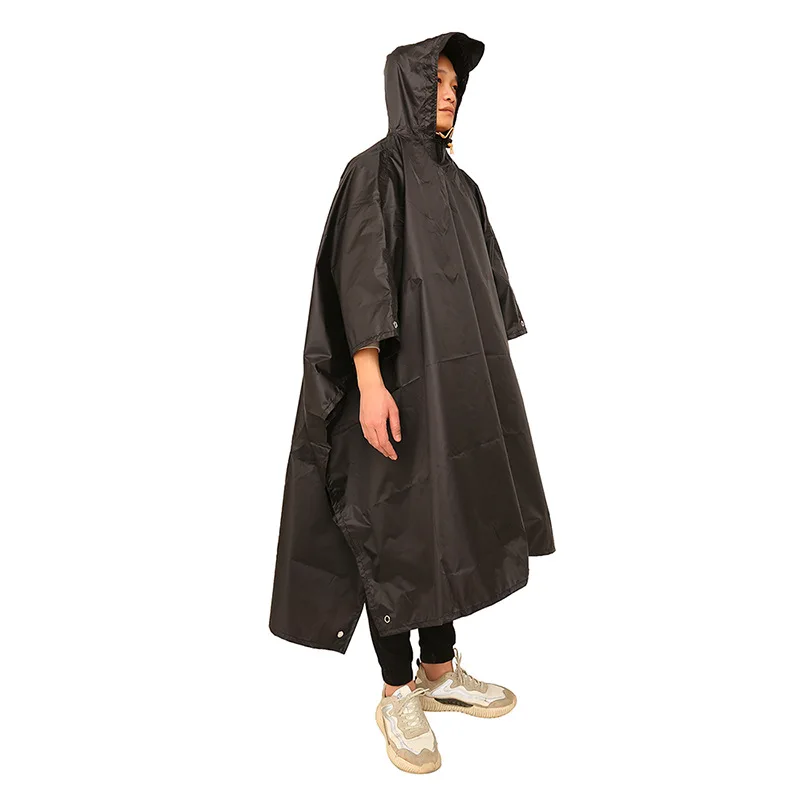 Raincoat 3 In 1 Hiking Poncho  - Hunting And Outdoor Supplies ulasan dan harga
