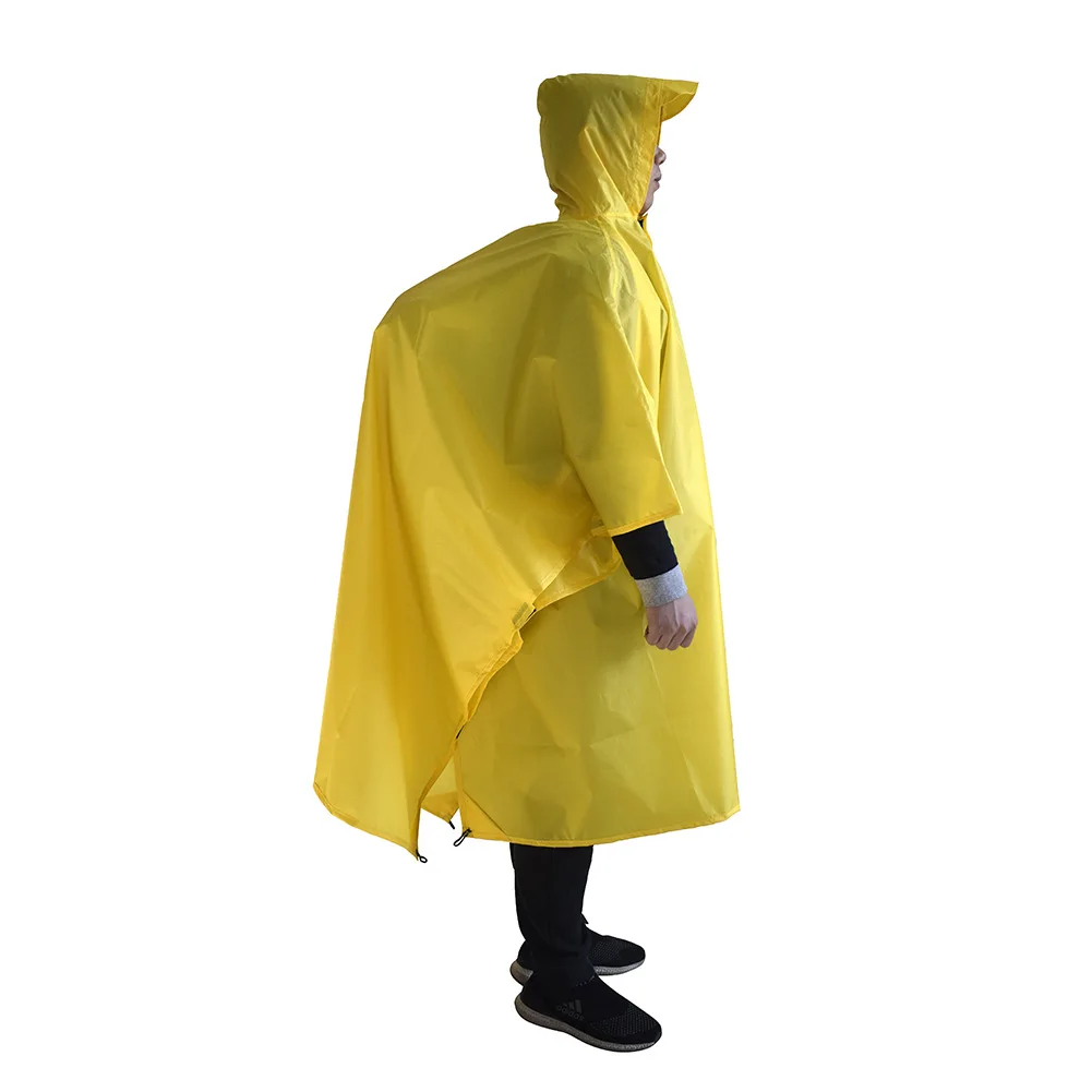 Raincoat 3 In 1 Hiking Poncho  - Hunting And Outdoor Supplies ulasan dan harga