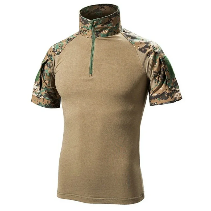 Tactical T-Shirts Men Sport Ou - Outdoor Hunting T Shirts ulasan dan harga
