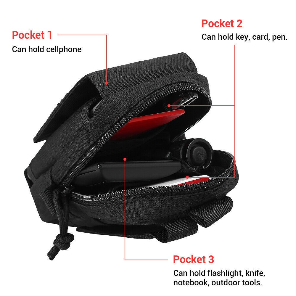 Tactical Molle Pouch Belt Mili - Outdoor Hunting Belt ulasan dan harga
