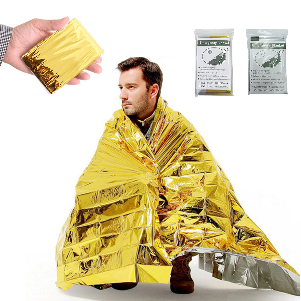 5Pcs Outdoor Emergency Blanket - Field Dressing Kit ulasan dan harga