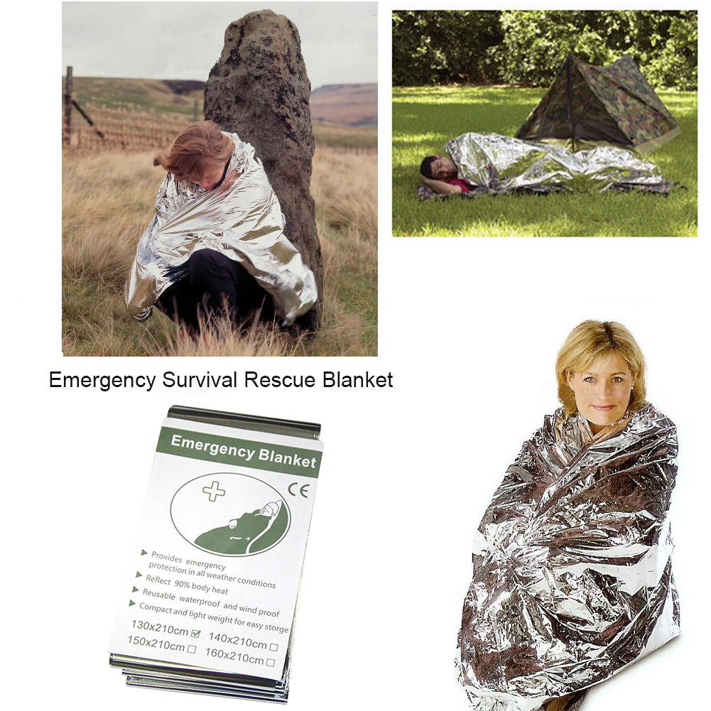 5Pcs Outdoor Emergency Blanket - Field Dressing Kit ulasan dan harga
