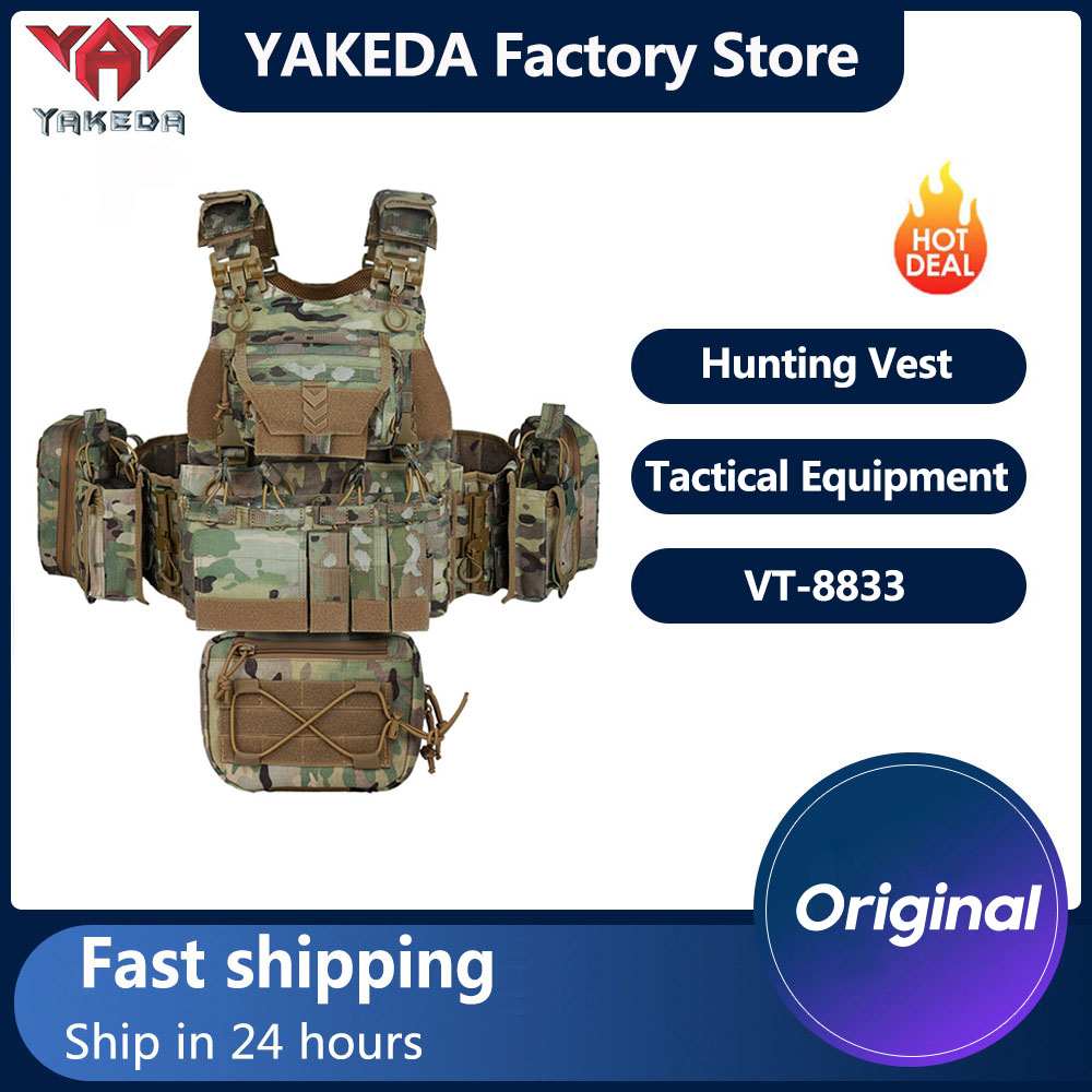 YAKEDA Tactical Vest Quick Rel - Hunting And Outdoor Supplies ulasan dan harga