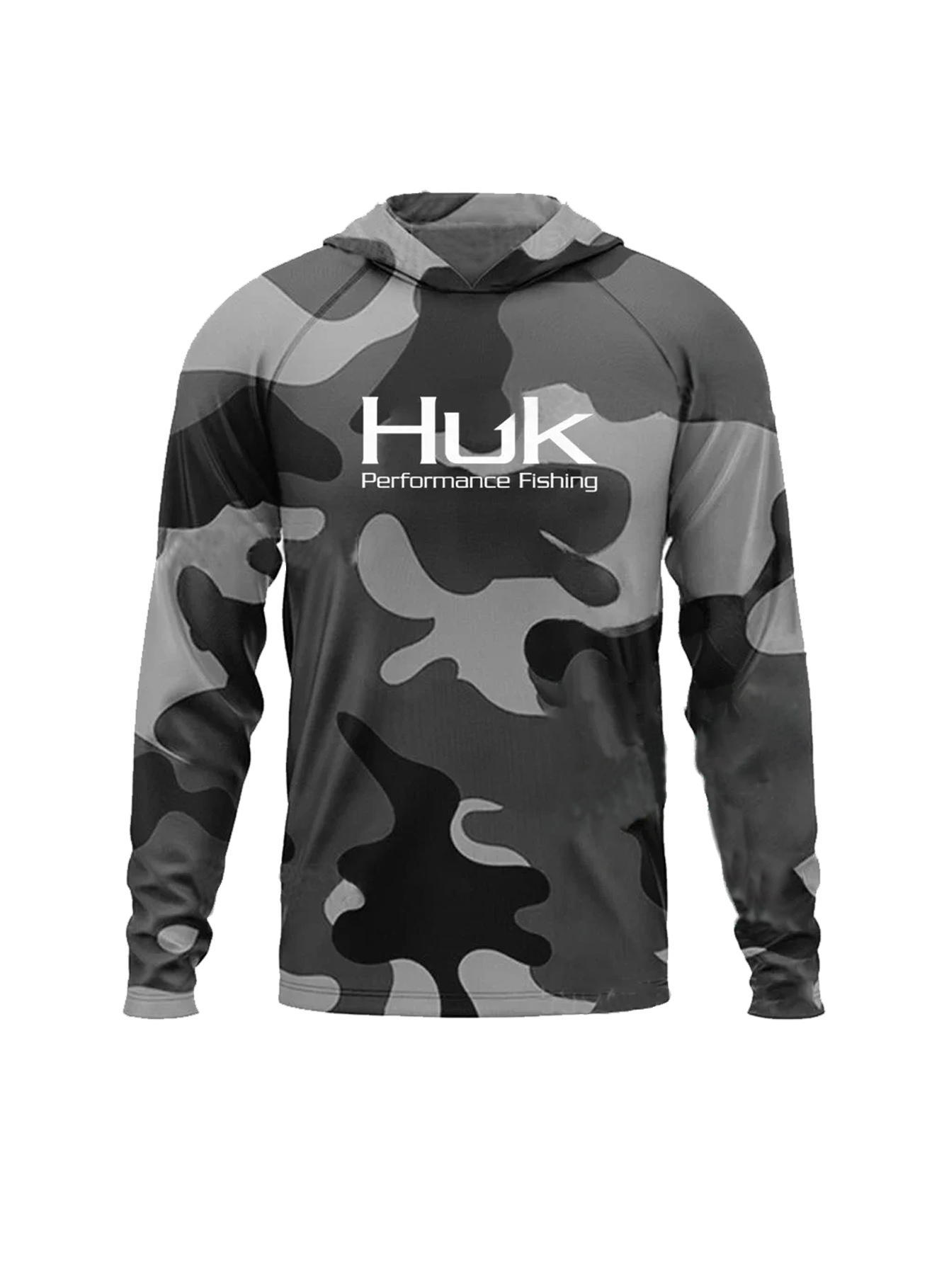 Men's Long Sleeve Fishing Hood - Outdoor Hunting Hoodie ulasan dan harga