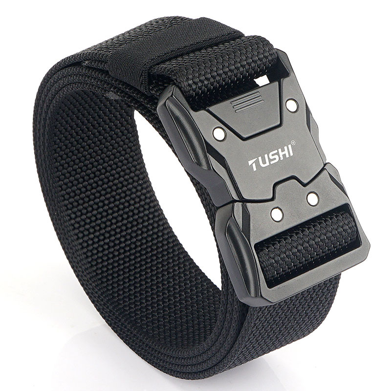 Men's Tactical Buckle Nylon Be - Outdoor Hunting Belt ulasan dan harga
