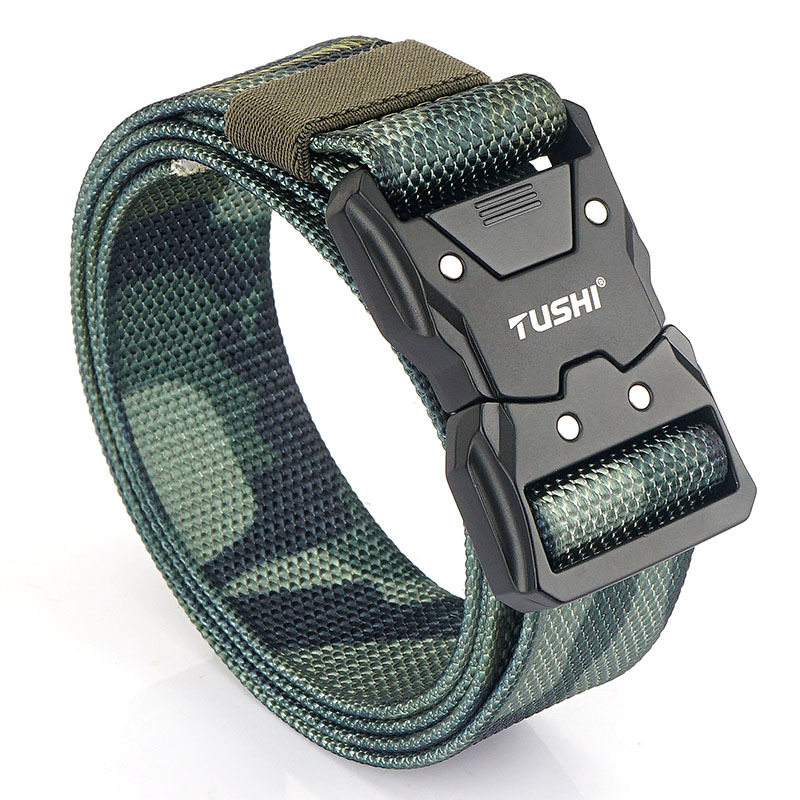 Men's Tactical Buckle Nylon Be - Outdoor Hunting Belt ulasan dan harga