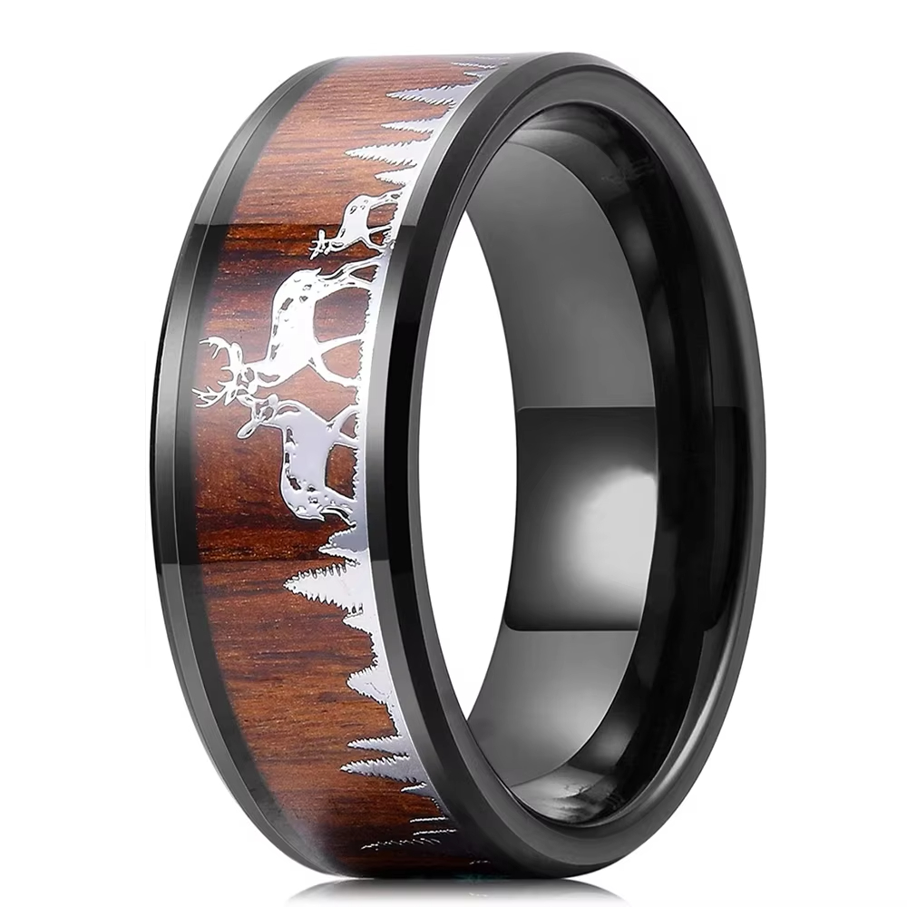 Fashion 8mm Koa Wood Inlay Dee - Wildman Hunting & Outdoor Robertson Photos ulasan dan harga
