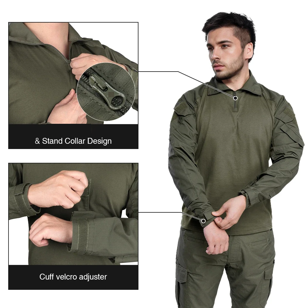 Tactical Shirts G3 Combat Shir - Outdoor Hunting T Shirts ulasan dan harga