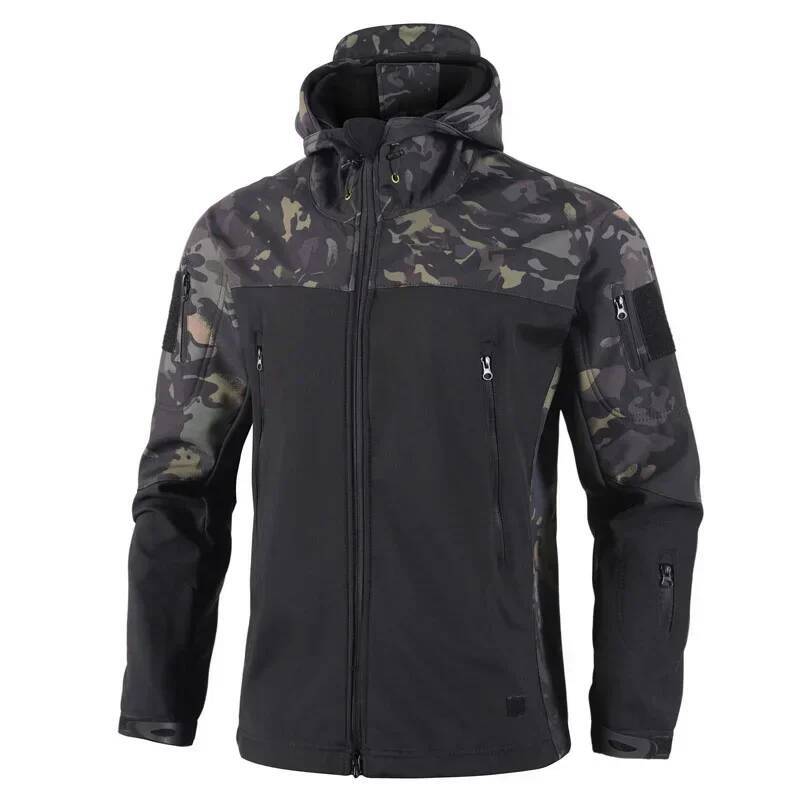 New Men S Shark Skin Patchwork - Outdoor Hunting News ulasan dan harga