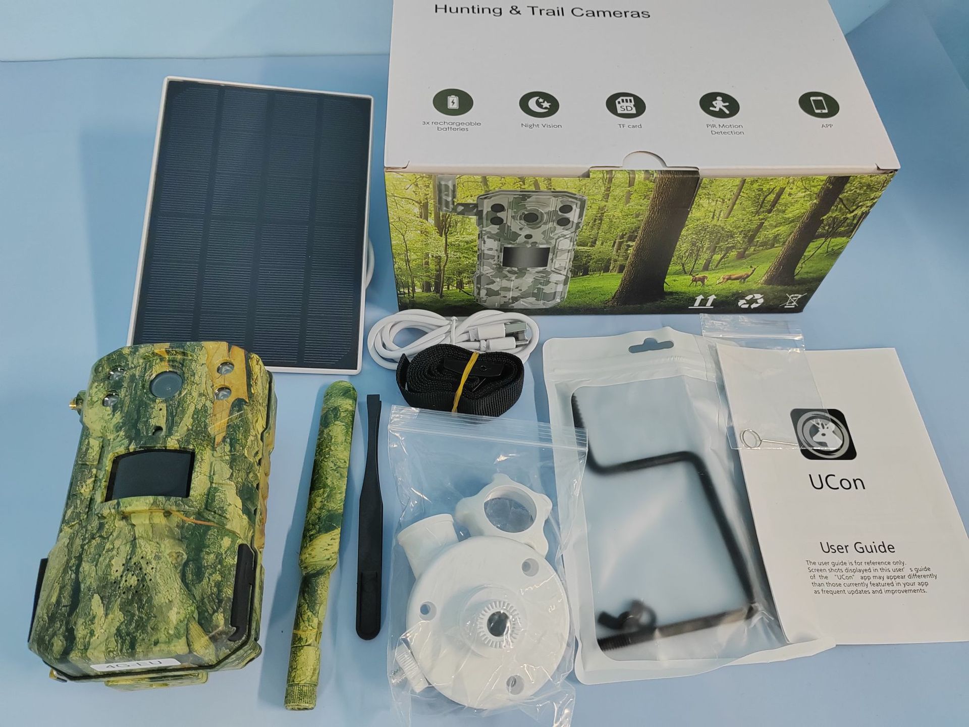 Solar Powered Hunting Trail Ca - Hunting Outdoors Card ulasan dan harga