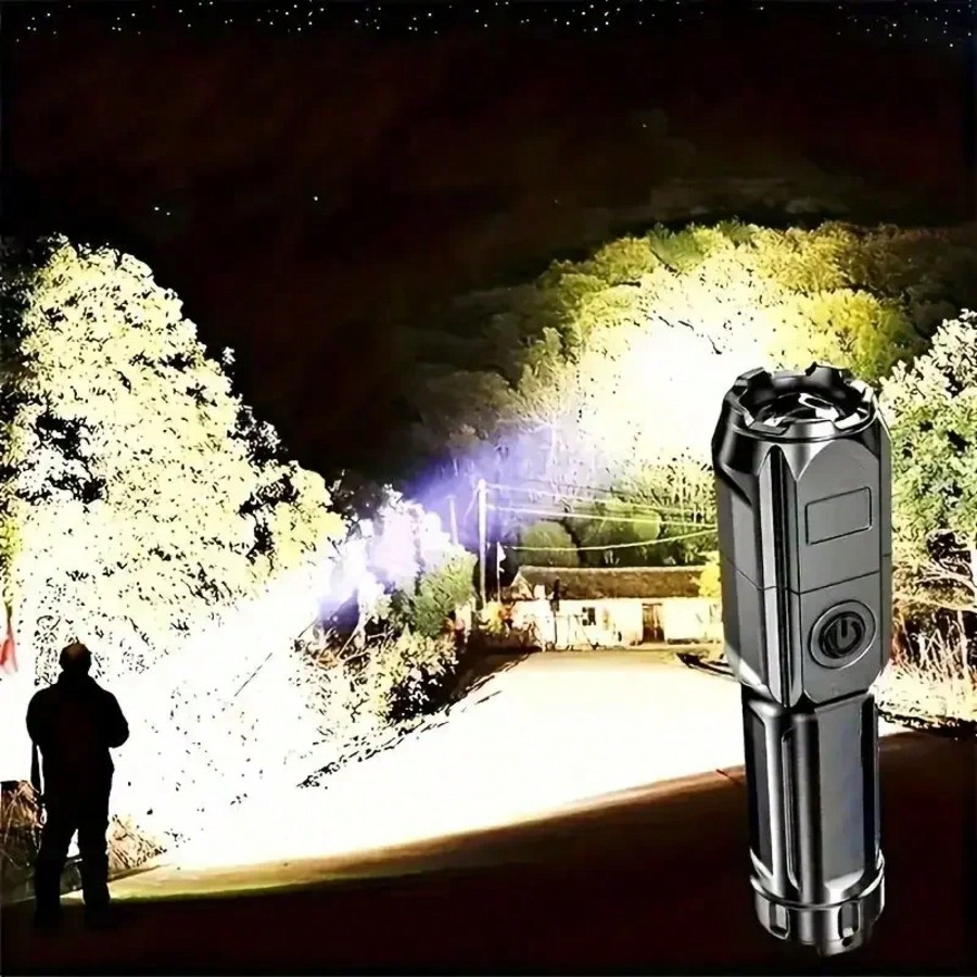 High Power Camping Flashlight  - Hunting Outdoor ulasan dan harga