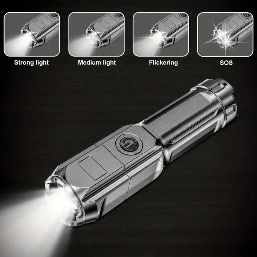 High Power Camping Flashlight  - Hunting Outdoor ulasan dan harga